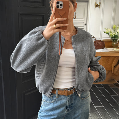 Veste Décontractée à Manches Longues