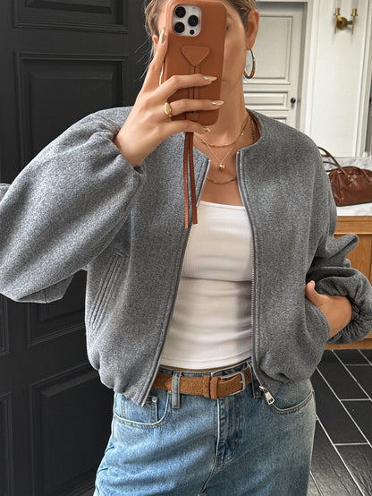 Veste Décontractée à Manches Longues